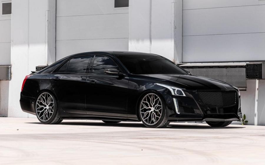 Cadillac CTS-V on Vossen Wheels (HF-2) '2018
